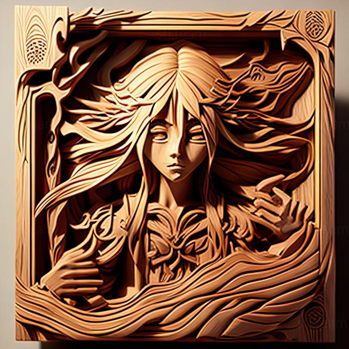 3D model Magi The Labyrinth of Magic Shinobu Ohtaka (STL)